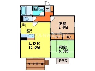 椎ノ木館の物件間取画像